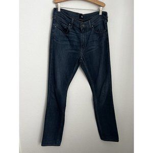 Paige Lennox Jeans Men’s Size 32x31.5 Denim Rayon Blend Blue Soft Slim Fit